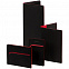 Картхолдер Multimo, черный с красным с логотипом в Волгограде заказать по выгодной цене в кибермаркете AvroraStore
