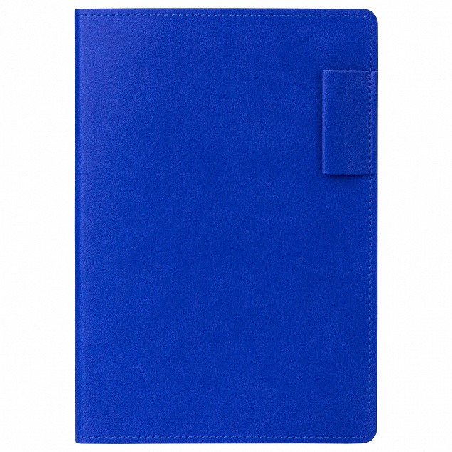 Ежедневник Portobello Trend, In Color Latte Ultramarine, недатированный, ярко-синий/серебро с логотипом в Волгограде заказать по выгодной цене в кибермаркете AvroraStore