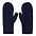 Варежки вязаные НАСВЯЗИ© полушерсть с логотипом в Волгограде заказать по выгодной цене в кибермаркете AvroraStore
