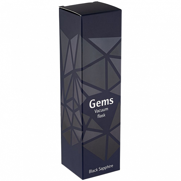 Термос Gems Black Sapphire, черный сапфир с логотипом в Волгограде заказать по выгодной цене в кибермаркете AvroraStore