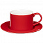 Набор для кофе Clio, красный с логотипом в Волгограде заказать по выгодной цене в кибермаркете AvroraStore
