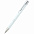 Ручка металлическая Holly - Белый BB с логотипом в Волгограде заказать по выгодной цене в кибермаркете AvroraStore