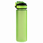 Спортивная бутылка для воды, Flip, 700 ml, зеленая с логотипом в Волгограде заказать по выгодной цене в кибермаркете AvroraStore