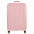 Чемодан Victoria L, розовый с логотипом в Волгограде заказать по выгодной цене в кибермаркете AvroraStore