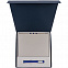 Коробка Memoria под ежедневник и ручку, синяя с логотипом в Волгограде заказать по выгодной цене в кибермаркете AvroraStore