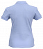 Рубашка поло женская PASSION 170, голубая с логотипом в Волгограде заказать по выгодной цене в кибермаркете AvroraStore
