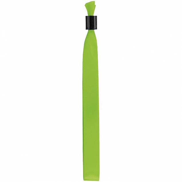 Несъемный браслет Seccur, зеленый с логотипом в Волгограде заказать по выгодной цене в кибермаркете AvroraStore