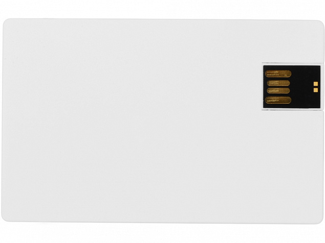 USB-флешка на 16 Гб Card в виде пластиковой карты  с логотипом в Волгограде заказать по выгодной цене в кибермаркете AvroraStore