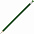 Карандаш простой Hand Friend с ластиком, зеленый с логотипом в Волгограде заказать по выгодной цене в кибермаркете AvroraStore