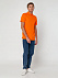 Рубашка поло Virma light, оранжевая с логотипом в Волгограде заказать по выгодной цене в кибермаркете AvroraStore