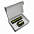 Набор Hot Box C металлик grey (хаки) с логотипом в Волгограде заказать по выгодной цене в кибермаркете AvroraStore