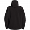 Куртка мужская Hooded Softshell черная с логотипом в Волгограде заказать по выгодной цене в кибермаркете AvroraStore