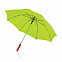 Зонт-трость Deluxe 23", салатовый с логотипом в Волгограде заказать по выгодной цене в кибермаркете AvroraStore