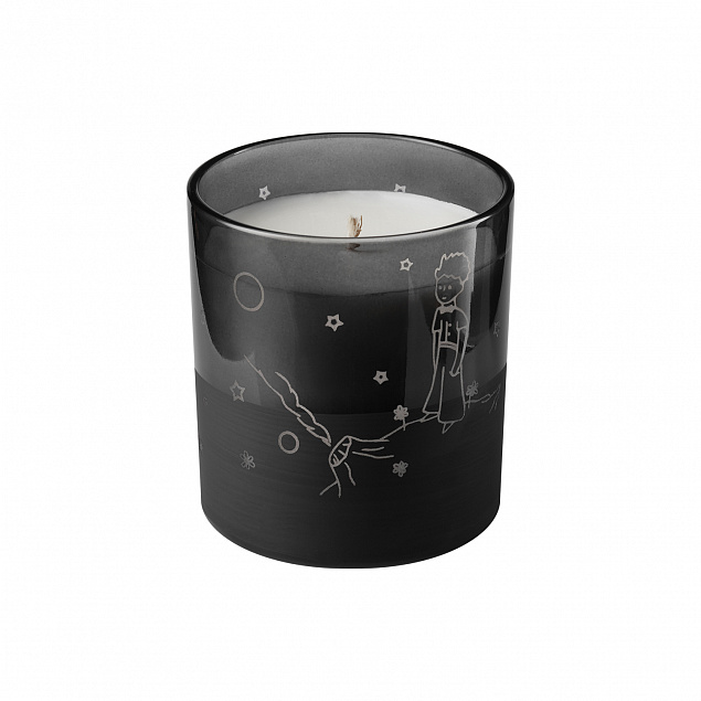 Ароматическая свеча, Black Edition, черная с логотипом в Волгограде заказать по выгодной цене в кибермаркете AvroraStore