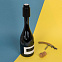 Вакуумная пробка для вина WINERY, 4,5х7 см , пластик,черный с логотипом в Волгограде заказать по выгодной цене в кибермаркете AvroraStore