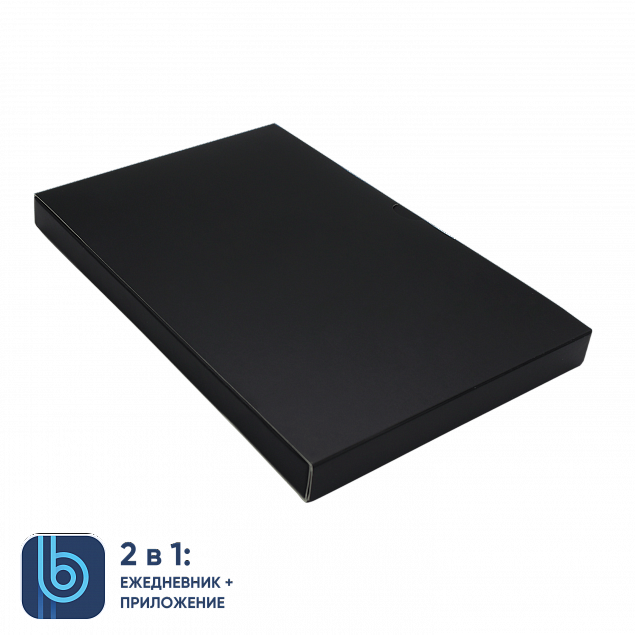 Коробка под ежедневник Bplanner (черный) с логотипом в Волгограде заказать по выгодной цене в кибермаркете AvroraStore