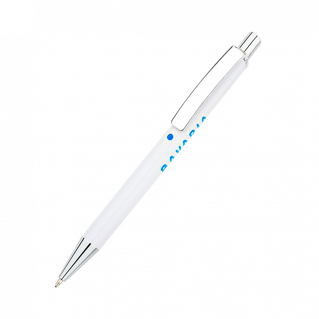 Ручка металлическая Bright - Синий HH с логотипом в Волгограде заказать по выгодной цене в кибермаркете AvroraStore