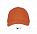 Бейсболка LONG BEACH,Оранжевый  с логотипом в Волгограде заказать по выгодной цене в кибермаркете AvroraStore