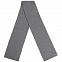 Шарф Tommi, серый меланж с логотипом в Волгограде заказать по выгодной цене в кибермаркете AvroraStore