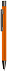 Ручка шариковая Straight Gum (оранжевый) с логотипом в Волгограде заказать по выгодной цене в кибермаркете AvroraStore