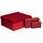 Набор Daily Elegance, красный с логотипом в Волгограде заказать по выгодной цене в кибермаркете AvroraStore