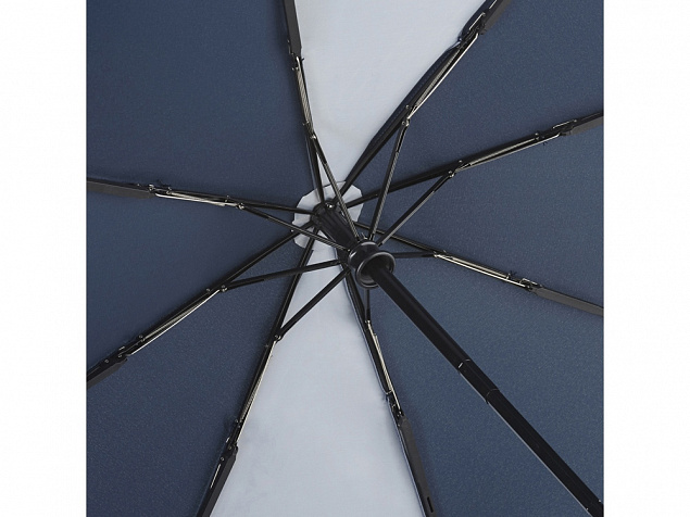Зонт складной «ColorReflex» со светоотражающими клиньями, полуавтомат с логотипом в Волгограде заказать по выгодной цене в кибермаркете AvroraStore