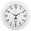 Часы настенные Vivid large, белые с логотипом в Волгограде заказать по выгодной цене в кибермаркете AvroraStore