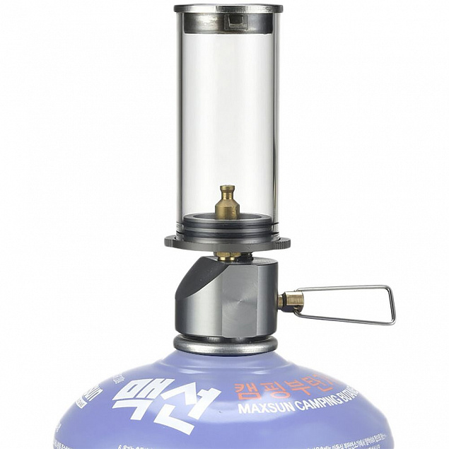 Туристическая газовая лампа BRS-55 с логотипом в Волгограде заказать по выгодной цене в кибермаркете AvroraStore
