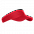 Козырек Козырёк 25U Красный с логотипом в Волгограде заказать по выгодной цене в кибермаркете AvroraStore