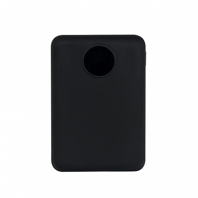 Внешний аккумулятор, Portu PB, 10000 mAh, черный, подарочная упаковка с блистером с логотипом в Волгограде заказать по выгодной цене в кибермаркете AvroraStore