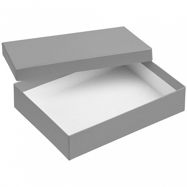 Коробка Reason, серебро с логотипом в Волгограде заказать по выгодной цене в кибермаркете AvroraStore