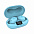 Беспроводные наушники ACCESSTYLE FOX TWS, голубой с логотипом в Волгограде заказать по выгодной цене в кибермаркете AvroraStore