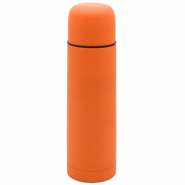 Термос Picnic Soft - Оранжевый OO с логотипом в Волгограде заказать по выгодной цене в кибермаркете AvroraStore