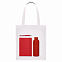Подарочный набор Medium, красный (шоппер, ежедневник, ручка, термобутылка) с логотипом в Волгограде заказать по выгодной цене в кибермаркете AvroraStore