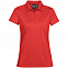 Рубашка поло женская Eclipse H2X-Dry, красная с логотипом в Волгограде заказать по выгодной цене в кибермаркете AvroraStore