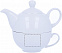 Чайник с чашкой с логотипом в Волгограде заказать по выгодной цене в кибермаркете AvroraStore