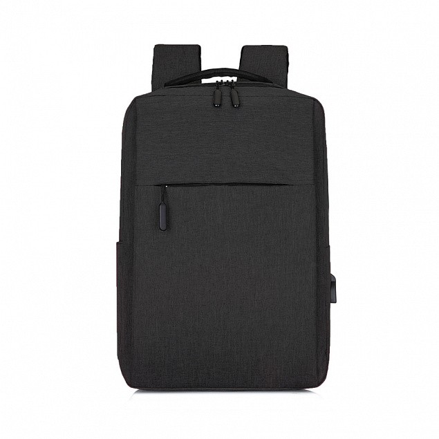 Рюкзак "Lifestyle" - Черный AA с логотипом в Волгограде заказать по выгодной цене в кибермаркете AvroraStore