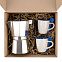 Набор для кофе Pairy, синий с логотипом в Волгограде заказать по выгодной цене в кибермаркете AvroraStore