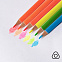 Набор цветных карандашей NEON, 6 цветов с логотипом в Волгограде заказать по выгодной цене в кибермаркете AvroraStore