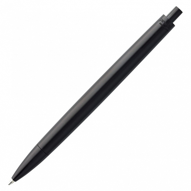Ручка шариковая Prodir DS6 PPP-P, черная с логотипом в Волгограде заказать по выгодной цене в кибермаркете AvroraStore