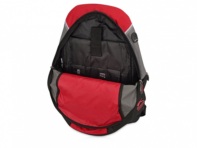 Рюкзак Brisbane, красный с логотипом в Волгограде заказать по выгодной цене в кибермаркете AvroraStore