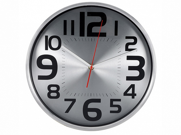Часы настенные с логотипом в Волгограде заказать по выгодной цене в кибермаркете AvroraStore