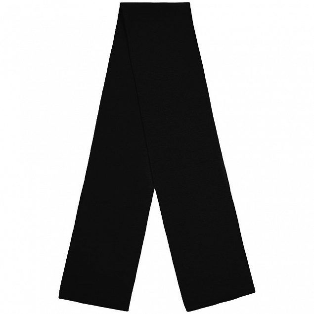 Шарф Urban Flow, черный с логотипом в Волгограде заказать по выгодной цене в кибермаркете AvroraStore