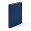 Ежедневник недатированный Campbell, А5,  темно-синий, белый блок с логотипом в Волгограде заказать по выгодной цене в кибермаркете AvroraStore