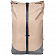 Рюкзак coolStuff Plus, бежевый c темно-синим с логотипом в Волгограде заказать по выгодной цене в кибермаркете AvroraStore