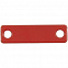 Шильдик металлический Alfa Liten, красный с логотипом в Волгограде заказать по выгодной цене в кибермаркете AvroraStore
