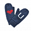 Варежки "LOVE YOU" с теплой подкладкой с логотипом в Волгограде заказать по выгодной цене в кибермаркете AvroraStore