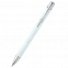 Ручка металлическая Holly - Белый BB с логотипом в Волгограде заказать по выгодной цене в кибермаркете AvroraStore