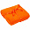 Плед Plush, оранжевый с логотипом в Волгограде заказать по выгодной цене в кибермаркете AvroraStore