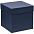 Коробка Cube M, синяя с логотипом в Волгограде заказать по выгодной цене в кибермаркете AvroraStore